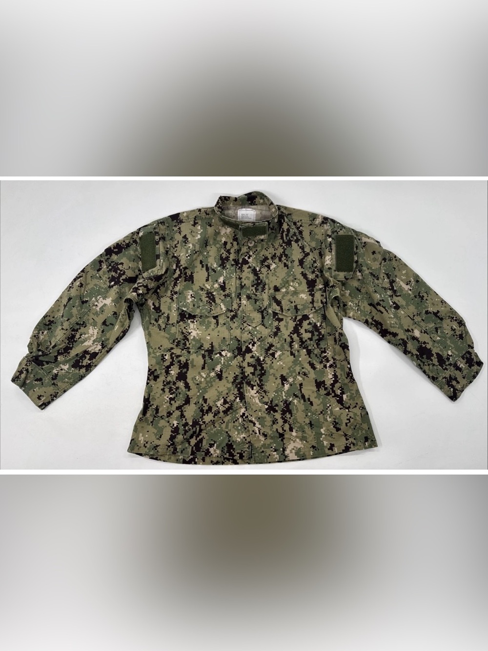 US Navy Jacket NWU Type III Blouse Working Uniform Medium Short Digital Camo